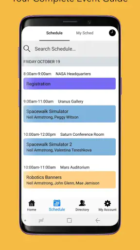 Sched screenshot 1