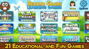 Second Grade Learning Games SE screenshot 1
