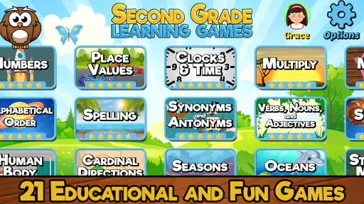 Second Grade Learning Games SE screenshot 6