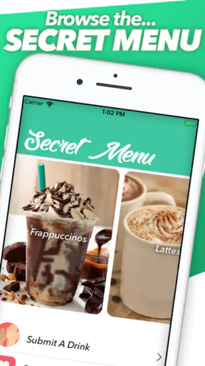 Secret Menu for Coffee Recipes screenshot 1