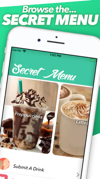 Secret Menu for Coffee Recipes screenshot 1