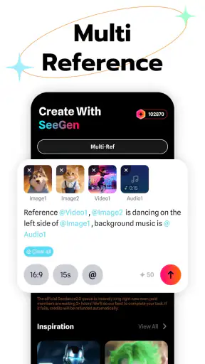 SeeGen AI: Seedance 2.0 & 2.5 screenshot 1