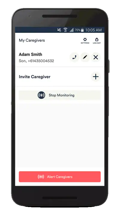 Seizure Alert – My Medic Watch screenshot 1