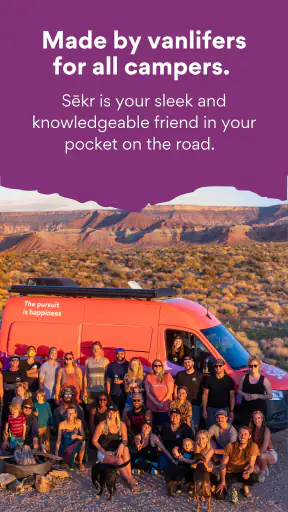 Sēkr: Vanlife, Roadtrip, Camp screenshot 1