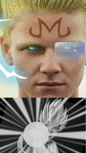 SelfComic: Super Saiyan Photo screenshot 1