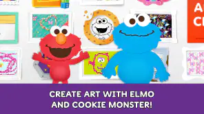 Sesame Street Art Maker screenshot 1