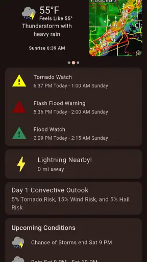 Shadow Weather screenshot 1