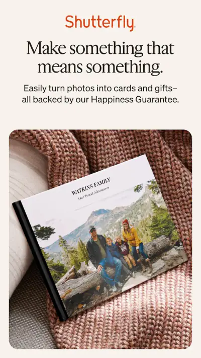 Shutterfly: Prints Cards Gifts screenshot 1
