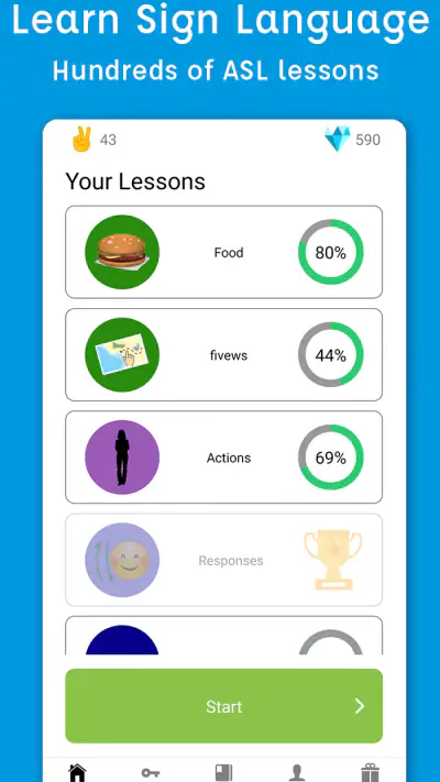 Sign Language ASL Pocket Sign screenshot 1