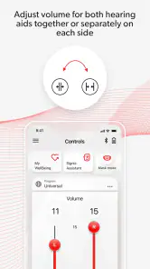 Signia App screenshot