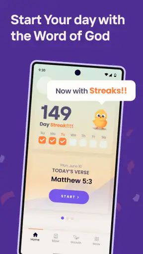 Simple Bible Daily Verse Alarm screenshot 1