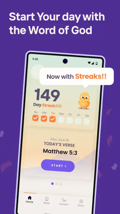 Simple Bible Daily Verse Alarm screenshot 1