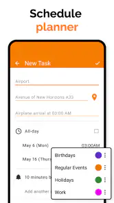 Simple Calendar screenshot