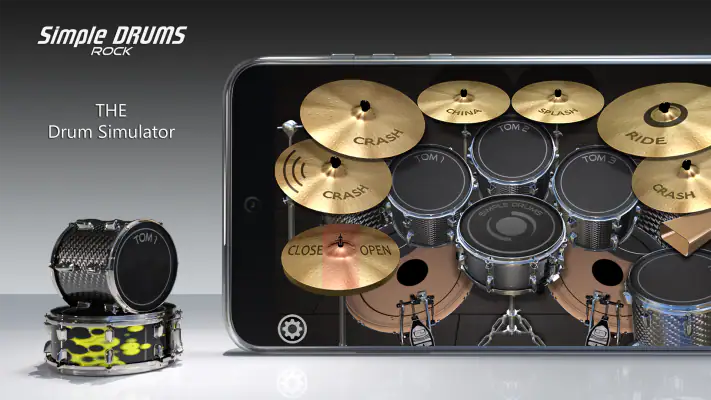 Simple Drums Rock - Drum Set screenshot 1