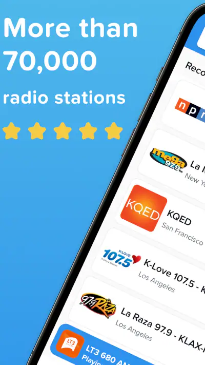 Simple Radio: Live AM FM Radio screenshot 1