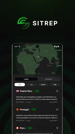 SITREP screenshot 1
