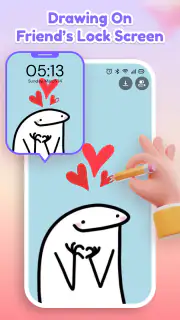 Skizz - Lockscreen Drawing screenshot 2