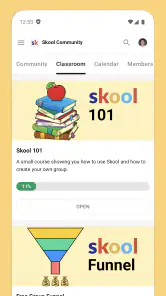 Skool screenshot