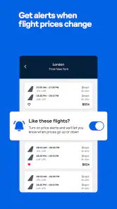 Skyscanner Flights Hotels Cars screenshot