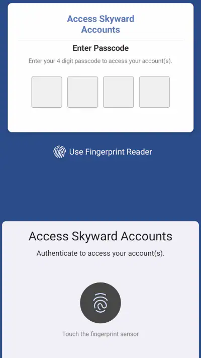 Skyward Mobile Access screenshot 1