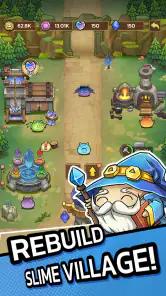 Slime Castle — Idle TD Game screenshot