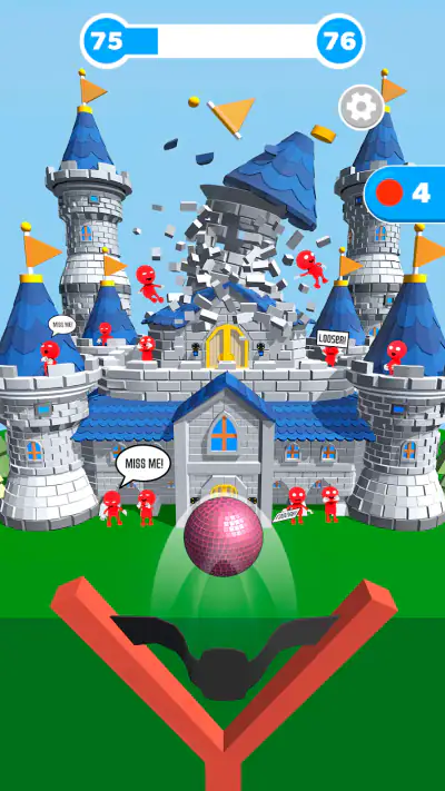 Slingshot Smash－Shooting Range screenshot 1