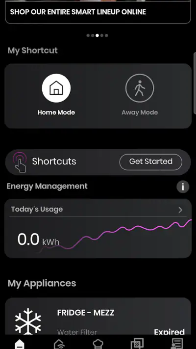 SmartHQ screenshot 1