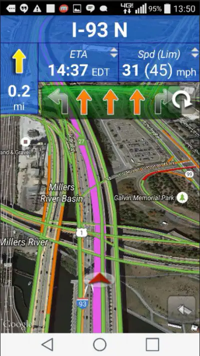 SmartTruckRoute Truck GPS Navi screenshot 1