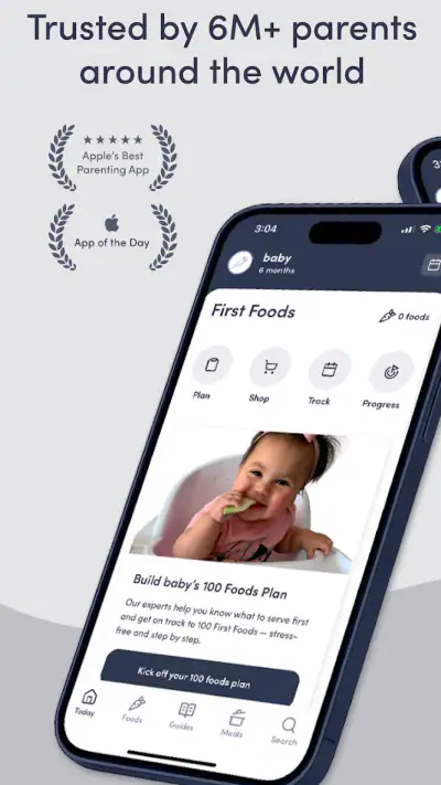 Solid Starts: Baby Food App screenshot 1