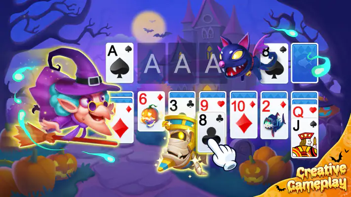 Solitaire 3D Fish screenshot 1