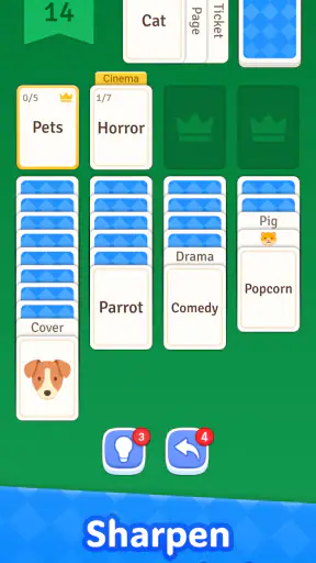 Solitaire Associations Journey screenshot 1