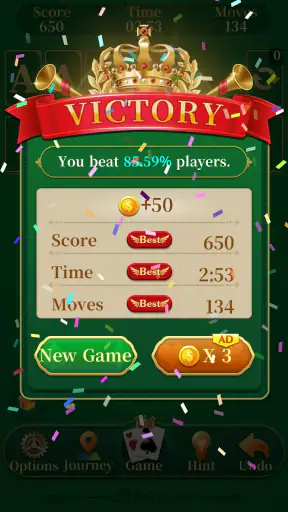 Solitaire - Brain Training screenshot 1