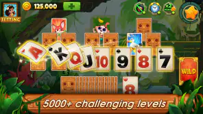 Solitaire Tripeaks: Card Games screenshot 1