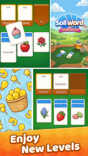 Soliword: Solitaire Link Word screenshot 2