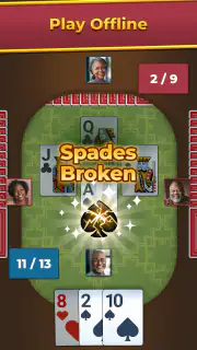 Spades For Seniors: Card Game screenshot 8