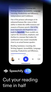 Speechify – Text to Speech screenshot