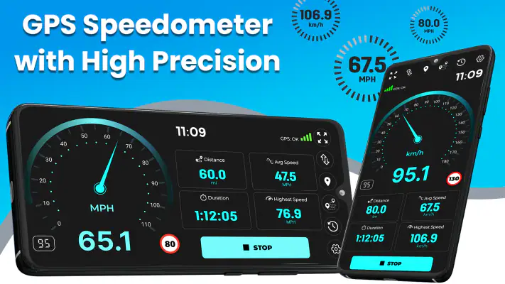 Speedometer, Odometer, HUD screenshot 1