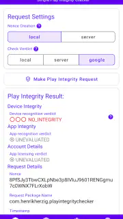 SPIC - Play Integrity Checker screenshot 5