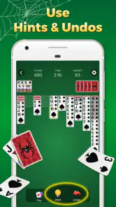 Spider Solitaire Classic Games screenshot