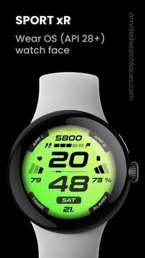 SPORT xR: Watch face screenshot 1