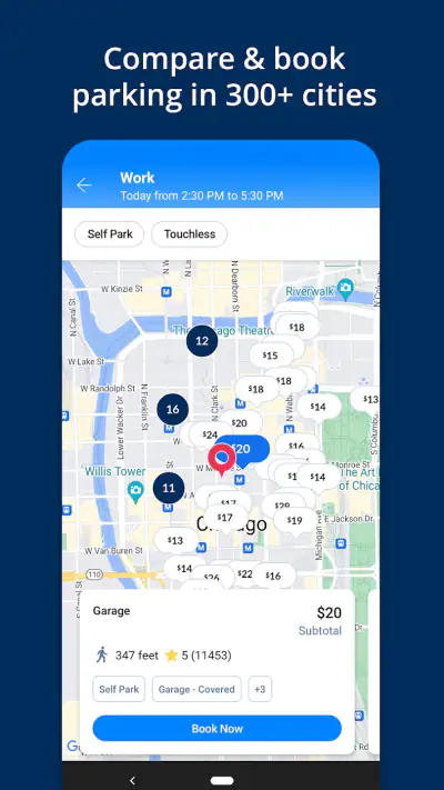 SpotHero - Find Parking screenshot 1