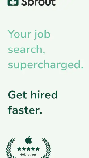 Sprout - AI Job Search screenshot 1