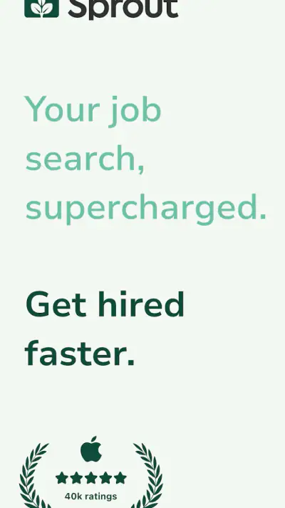 Sprout - AI Job Search screenshot 1