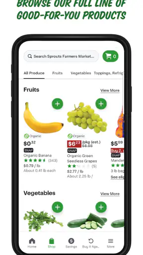 Sprouts screenshot 1