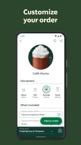 Starbucks screenshot