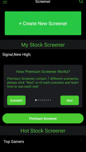 Stock Scanner - Market Mover screenshot 1