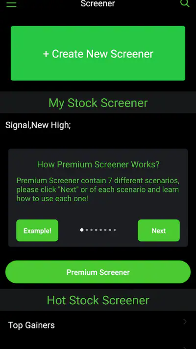 Stock Scanner - Market Mover screenshot 1
