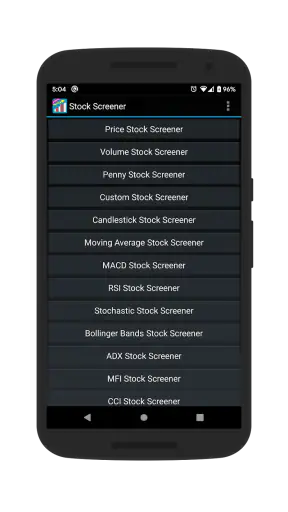 Stock Screener screenshot 1