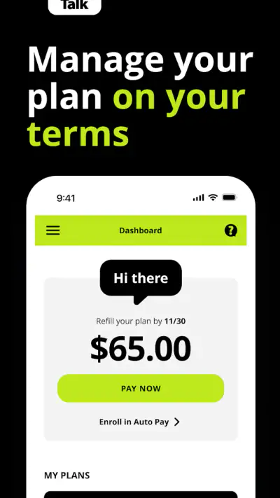 My Straight Talk: Mobile App screenshot 1