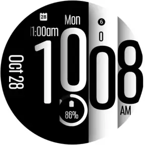 Stretch Fall - Watch face screenshot 6